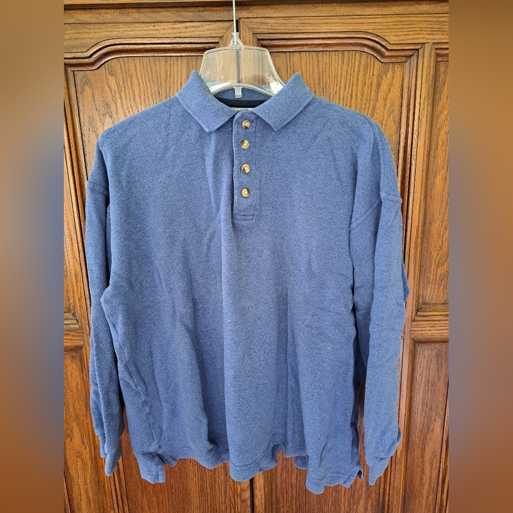 Men's Blue Polo Shirt